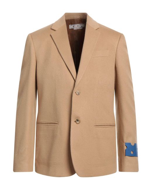 Off-White c/o Virgil Abloh Natural Blazer for men