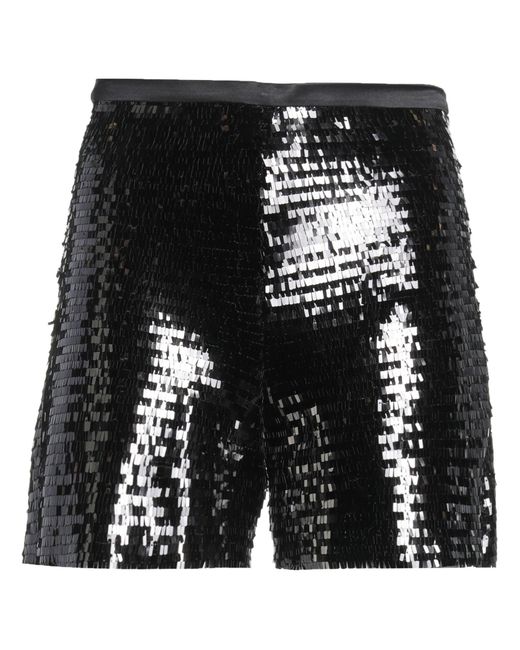 Kiton Black Shorts & Bermuda Shorts Polyester