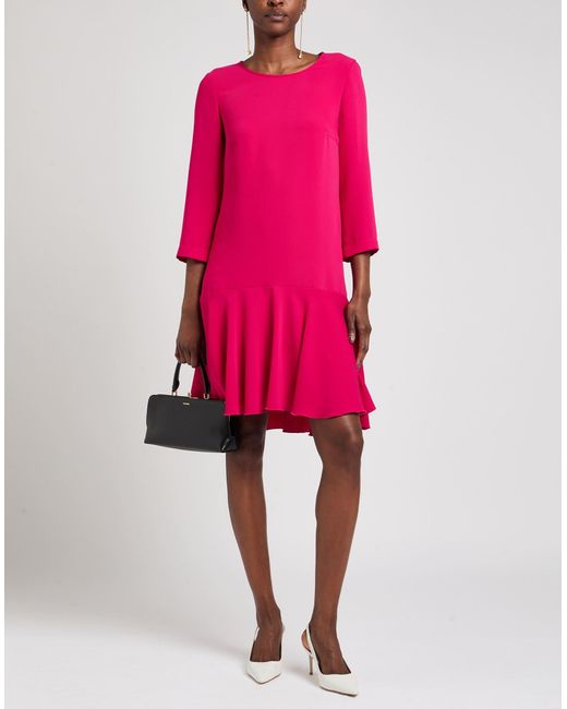 Riani Pink Mini Dress Polyester