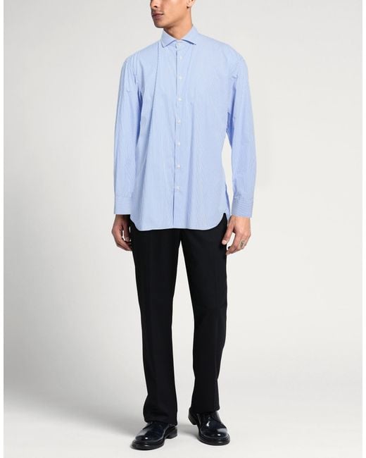 BASTONCINO Blue Shirt for men