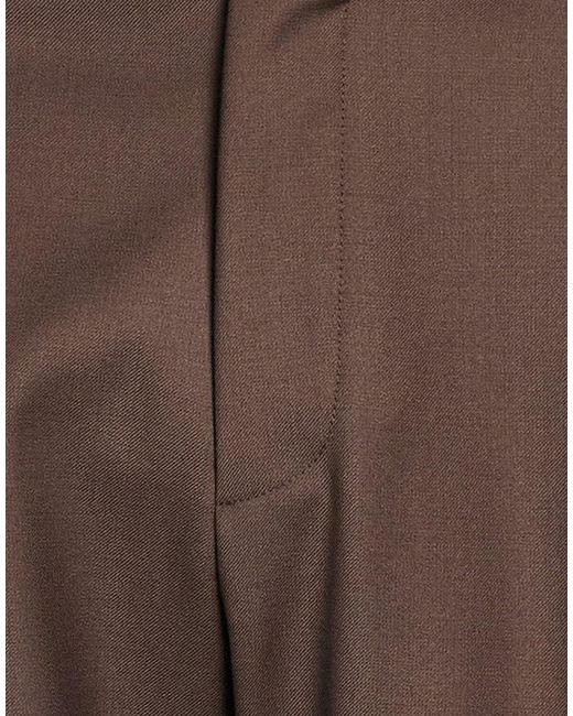 Montecore Brown Beyond Time Pants Wool for men