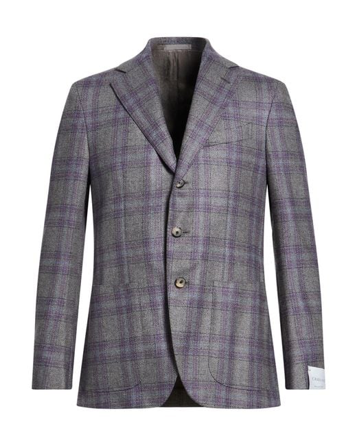 Caruso Blue Blazer for men