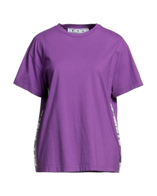 Off-White c/o Virgil Abloh Purple T-shirt