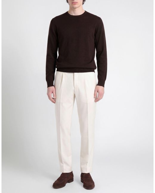 Fedeli Black Sweater Cashmere for men