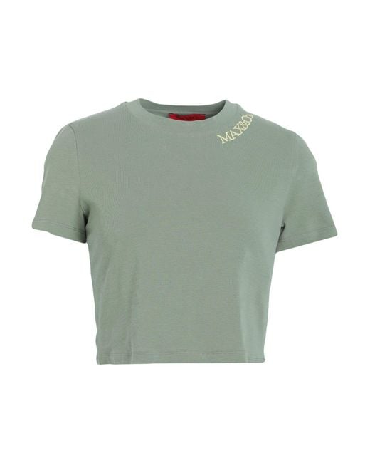 MAX&Co. Green Sage T-Shirt Cotton, Elastane