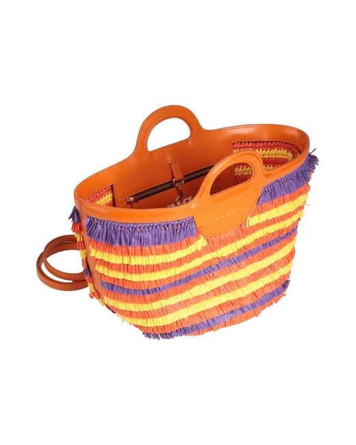 Marni Orange Handbag