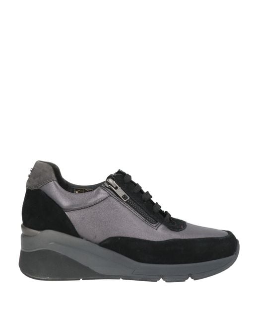 Cinzia Soft Black Sneakers Leather