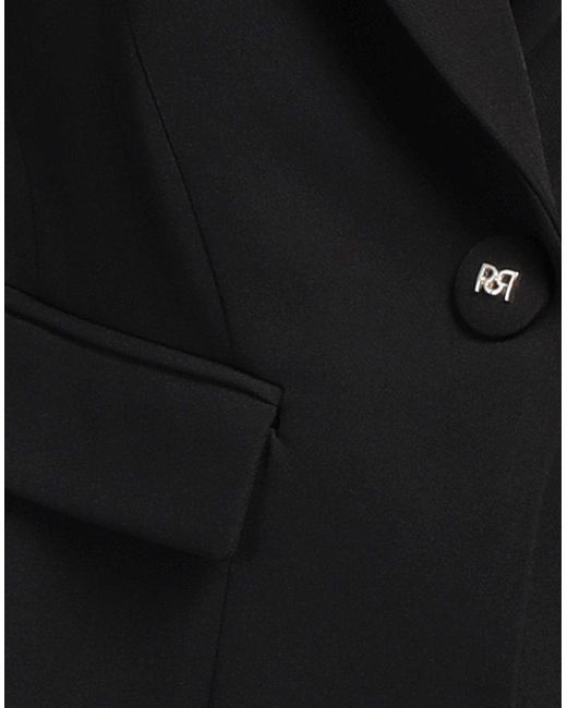 Rinascimento Black Blazer Polyester, Elastane