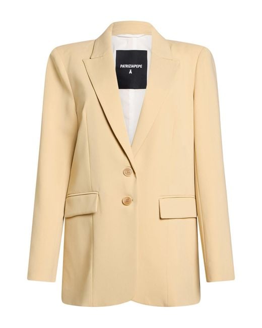 Patrizia Pepe Natural Blazer