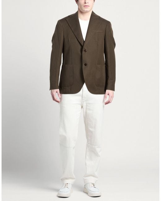 BRERAS Milano Brown Blazer for men