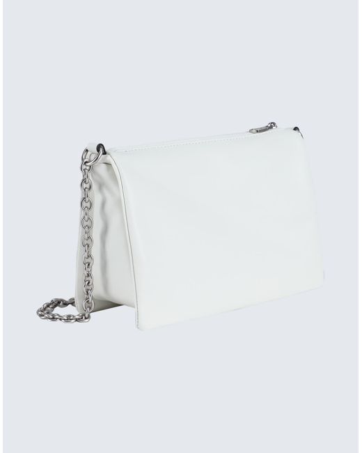 Calvin Klein White Cross-body Bag
