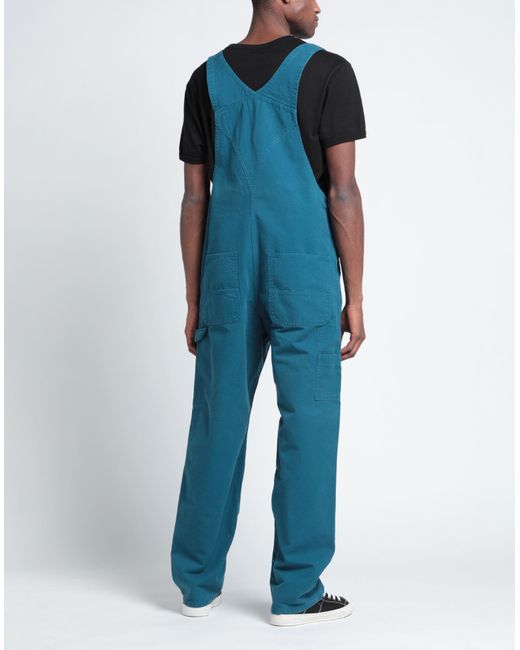 Carhartt Dungarees in Deep Jade (Blue 