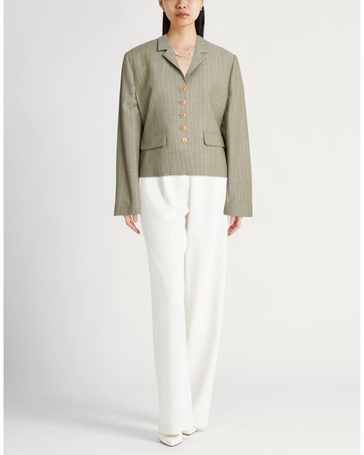 Skall Studio Green Blazer Wool