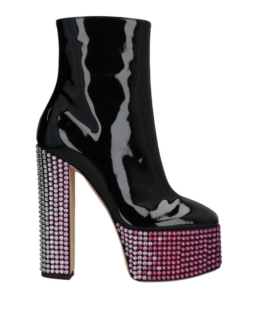 Giuseppe Zanotti Purple Ankle Boots