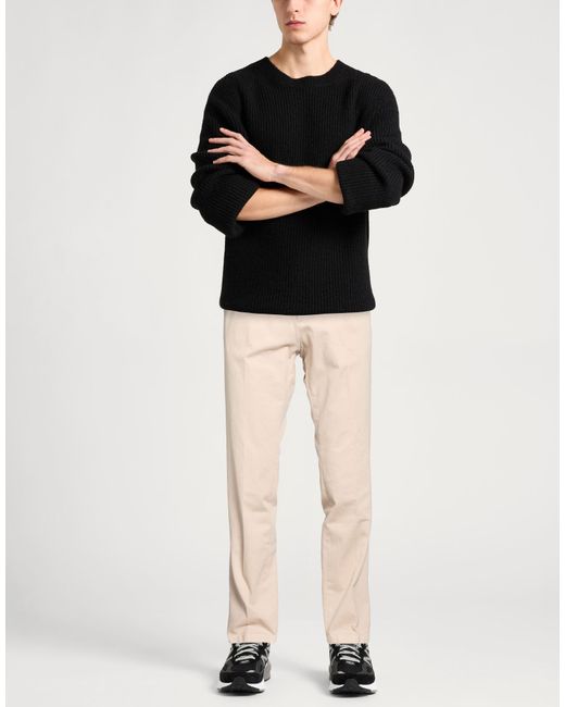Paoloni Natural Pants Cotton, Elastane for men