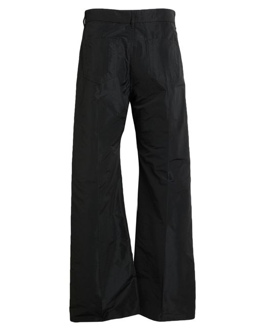 Rick Owens Black Pants Polyester for men