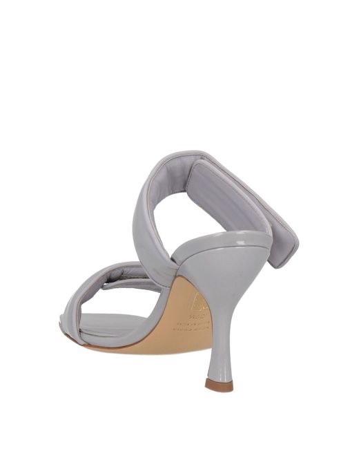 Gia Borghini Metallic Sandals