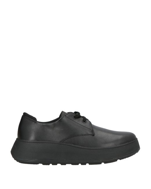 Fitflop Black Lace-up Shoes