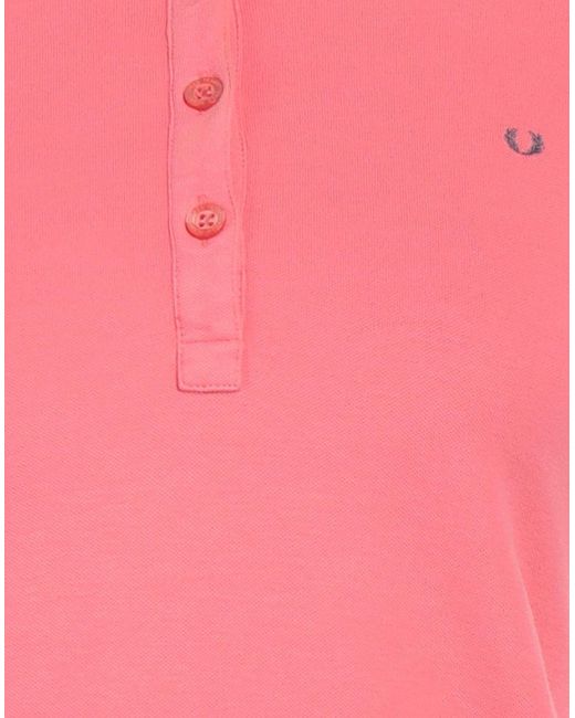 Fred Perry Pink Polo Shirt