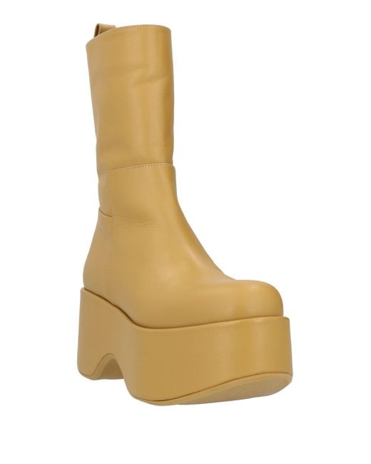 Paloma Barceló Natural Ankle Boots