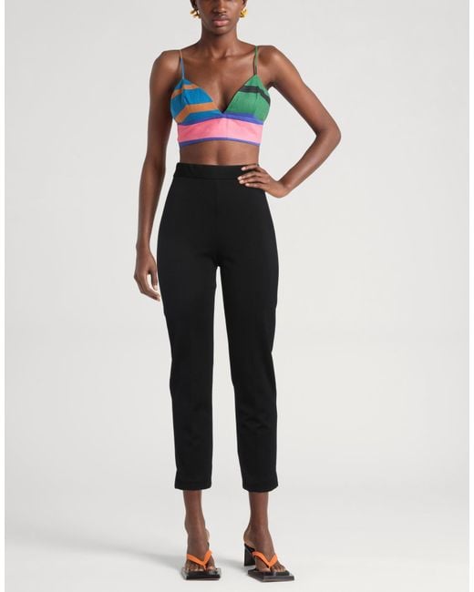 Pennyblack Black Pants Viscose, Polyamide, Elastane