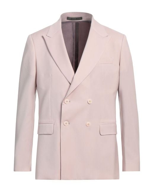Low Brand Pink Blazer Virgin Wool for men