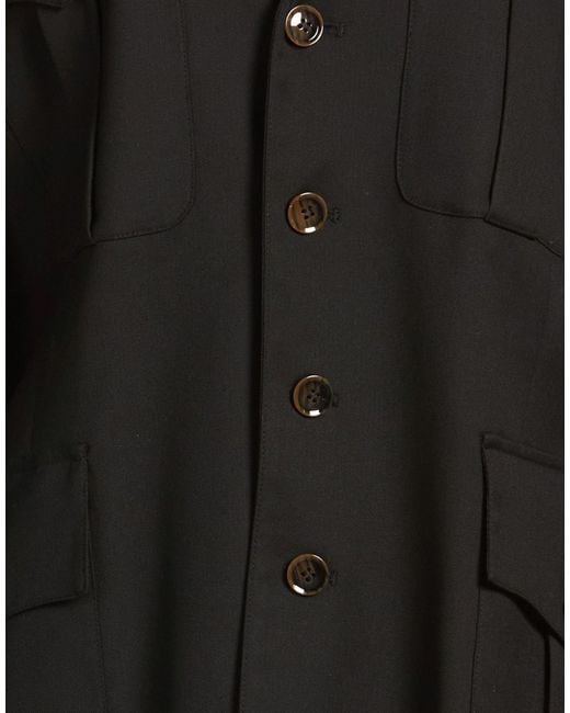 THE GARMENT Black Jacket Polyester, Viscose, Elastane
