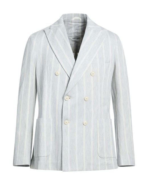 Circolo 1901 Gray Blazers for men