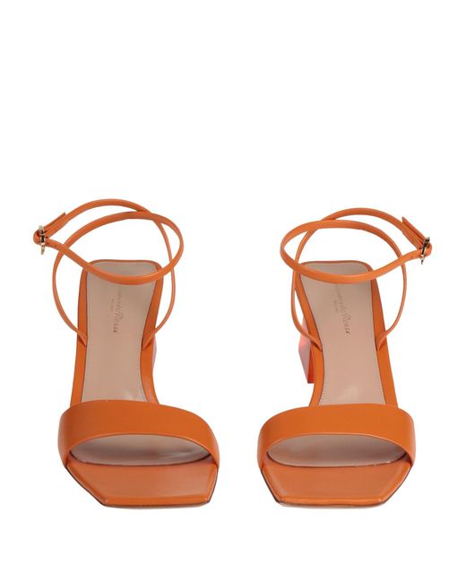 Gianvito Rossi Orange Sandals