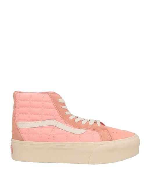 Vans Pink Jfg X Antique Rose Sneakers Leather, Textile Fibers for men