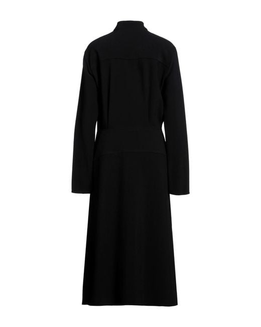 Jil Sander Black Midi Dress