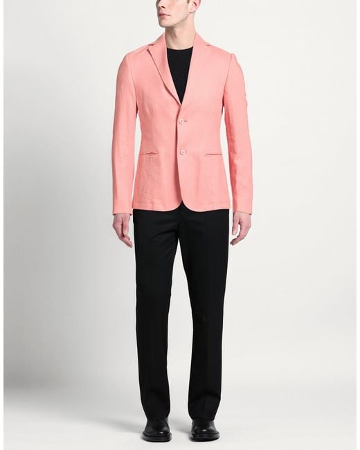 Daniele Alessandrini Pink Blazers for men