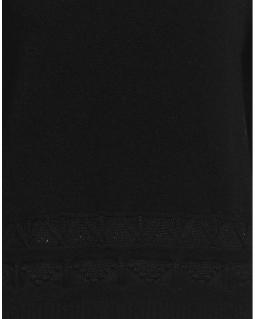 High Black Pullover