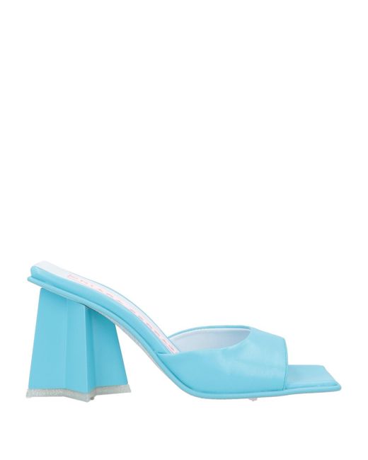 Chiara Ferragni Blue Sandals