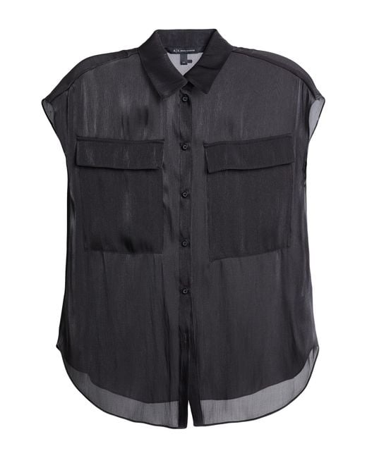 ARMANI EXCHANGE Black Shirt