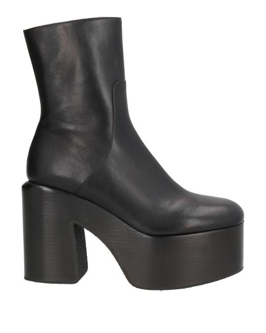 Dries Van Noten Black Ankle Boots