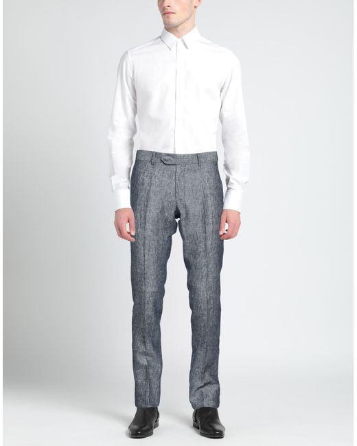 Luigi Borrelli Napoli Blue Trouser for men