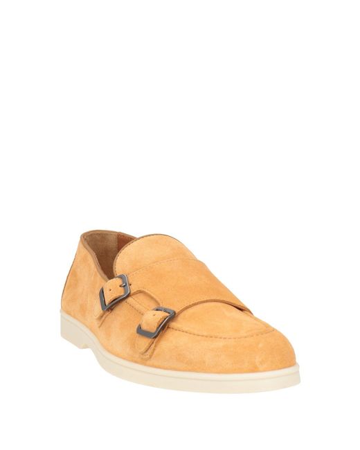Doucal's Orange Loafer for men