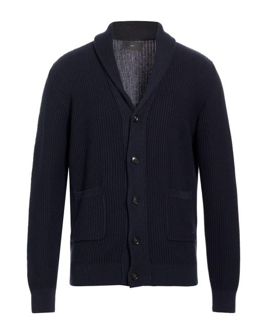 Liu Jo Blue Cardigan Cotton for men