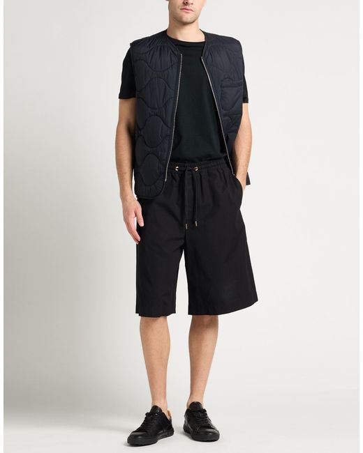 Versace Black Shorts & Bermuda Shorts Cotton for men