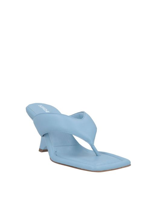 Gia Borghini Thong Sandal in Blue