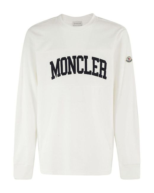 Sweat-shirt Moncler pour homme en coloris White