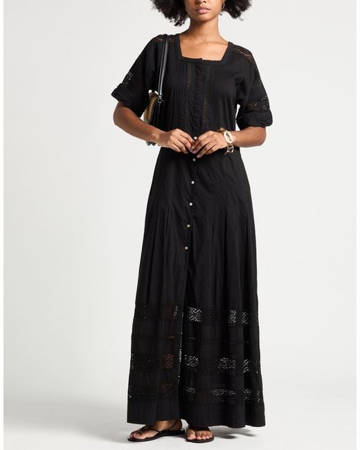 LoveShackFancy Black Maxi Dresses