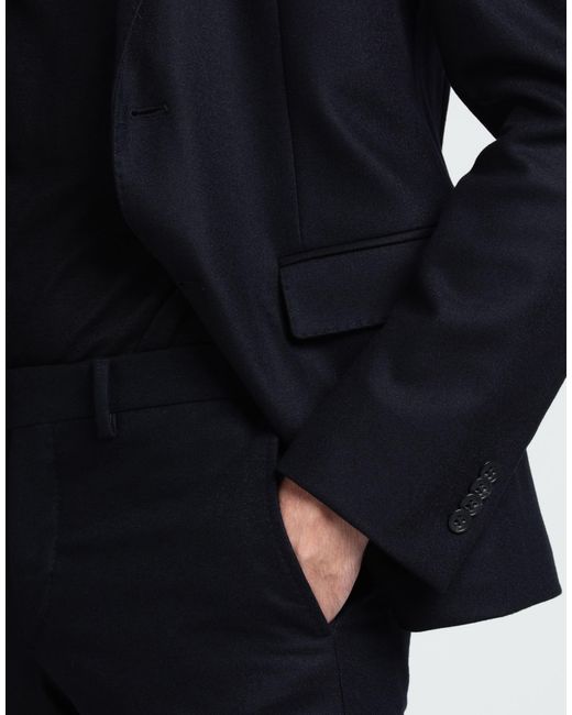 Brian Dales Blue Suit Wool, Polyamide, Cashmere, Elastane for men