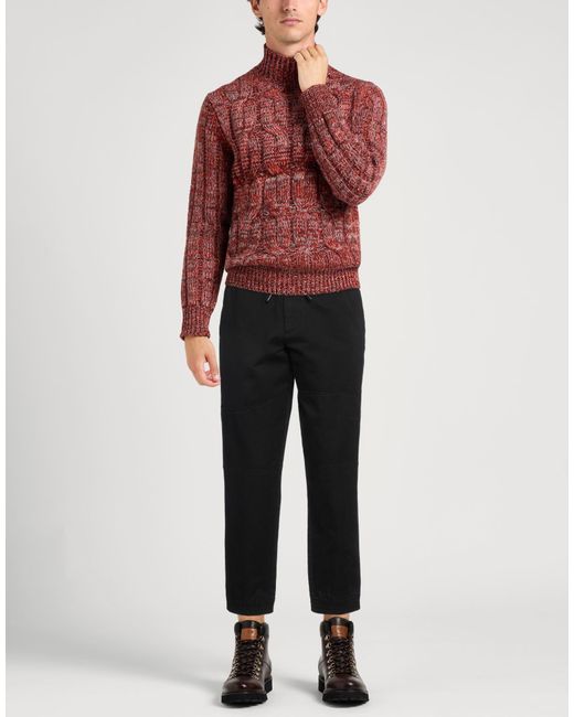 ARMANI EXCHANGE Black Trouser for men