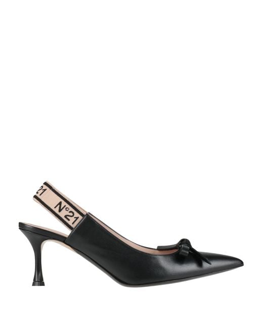 N°21 Black Pumps Leather