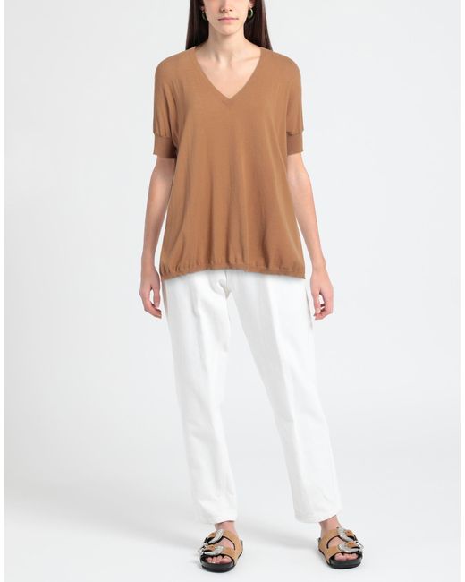 Anneclaire Brown Pullover