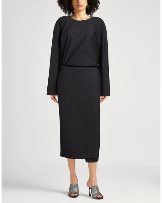 Philosophy Di Lorenzo Serafini Black Maxi Dress