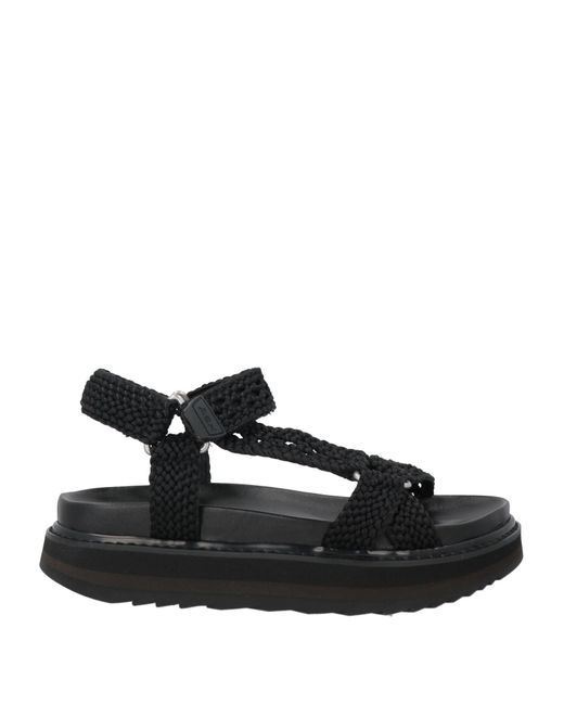Ash Black Sandals