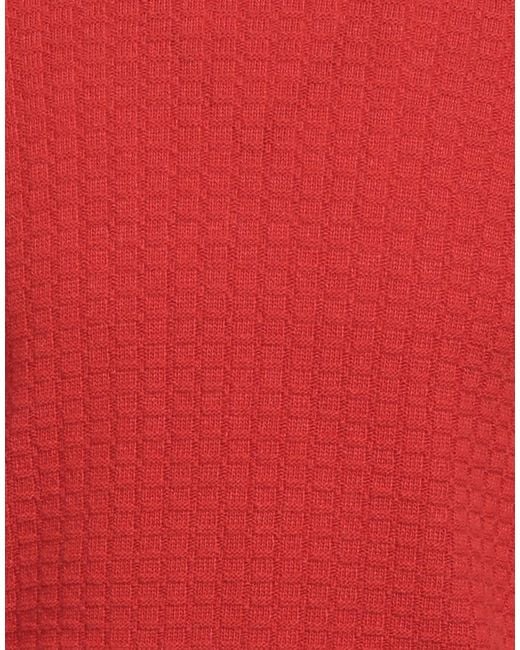 Darwin Red Sweater Wool, Polyamide for men